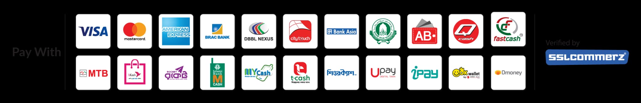 Pay with SSLCommerz