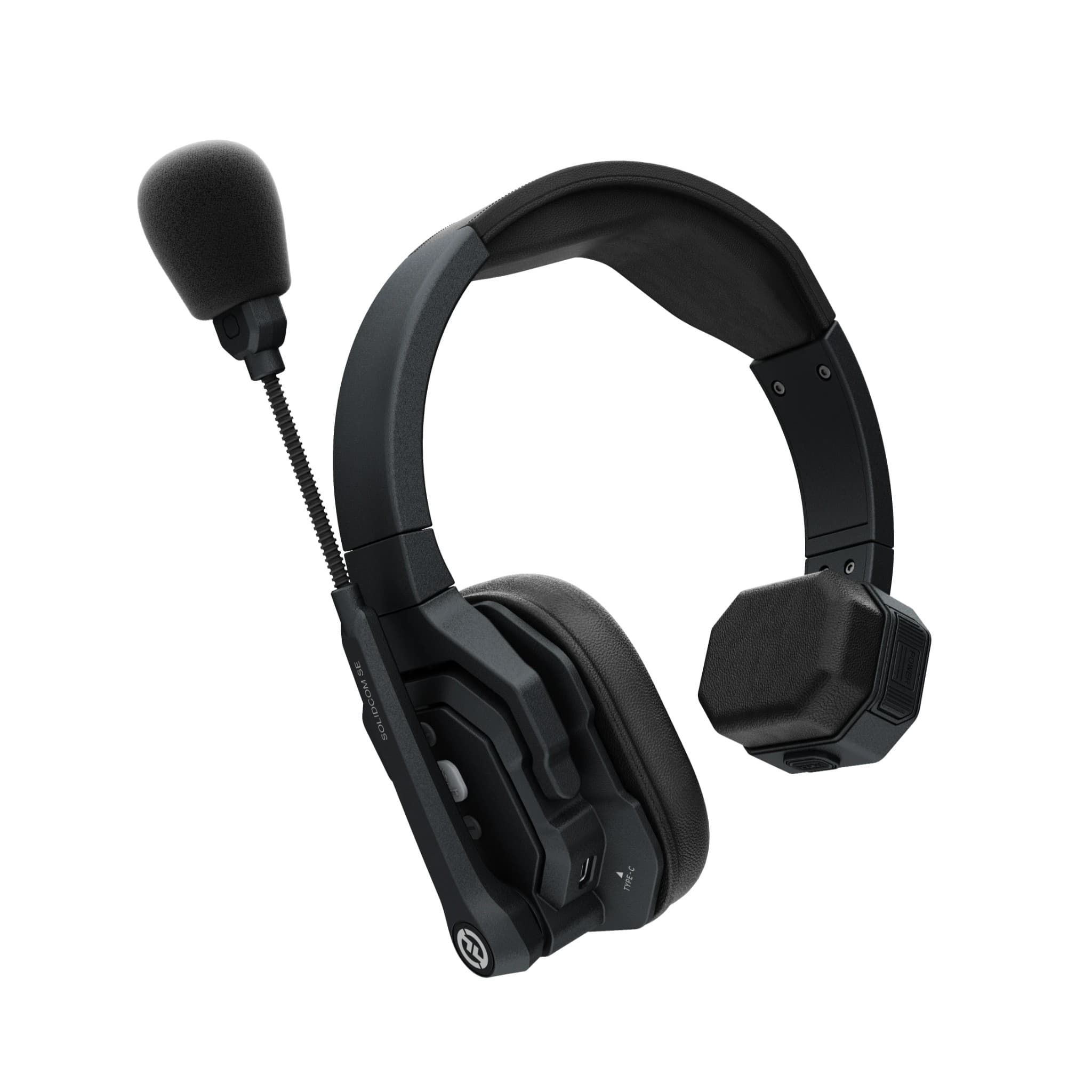 Hollyland Solidcom SE Global 4S 4-Person Full-Duplex Single-Ear Noise-Canceling Headset Intercom System (2.4 GHz) 8