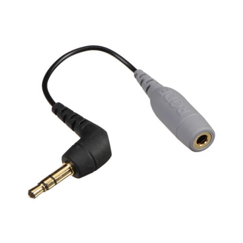 Rode SC3 3.5mm TRRS Female to 3.5mm Right-Angle TRS Male Adapter Cable 4
