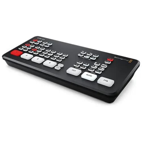 Blackmagic Design ATEM SDI Switcher with various control buttons