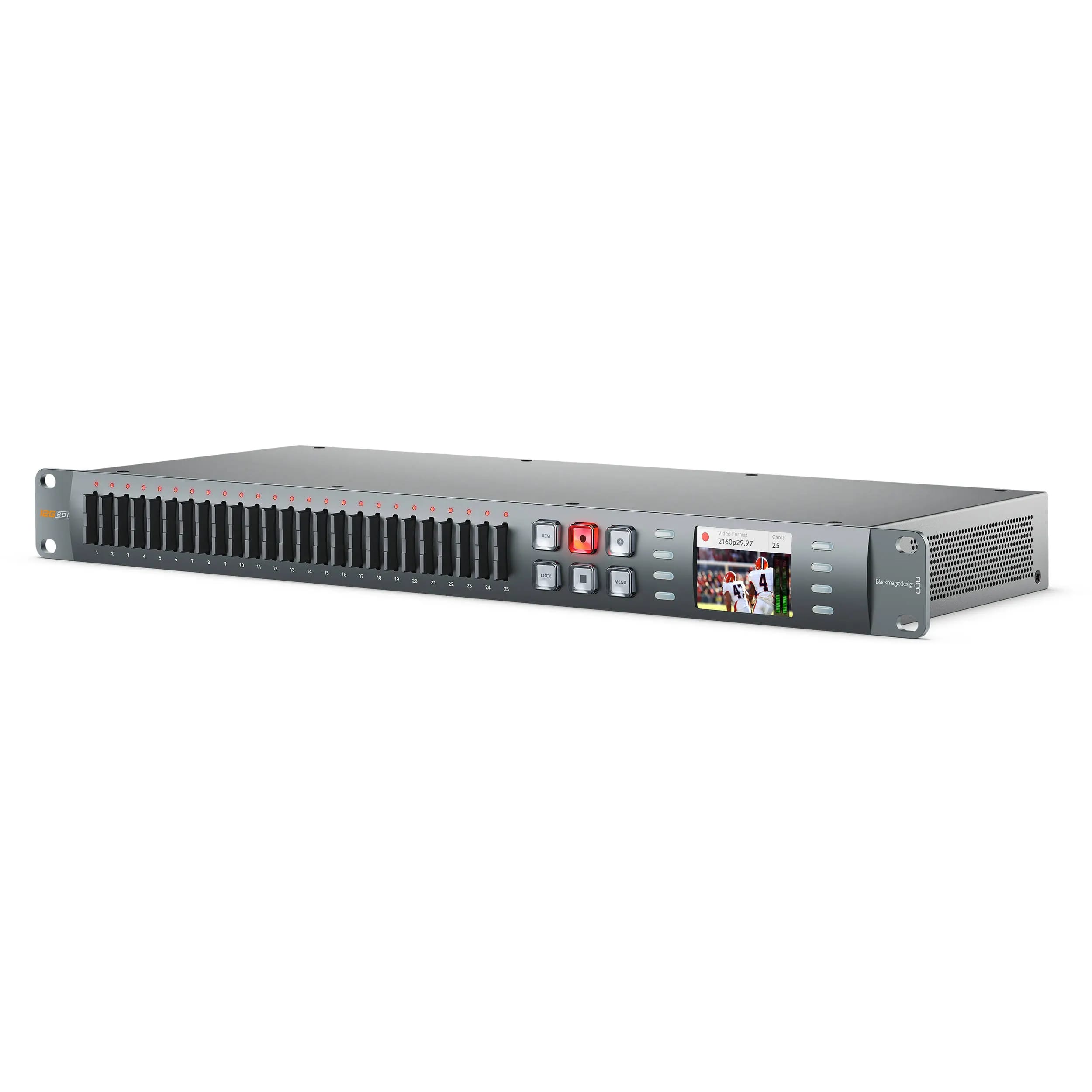 Blackmagic Design Duplicator 4K device with multiple slots