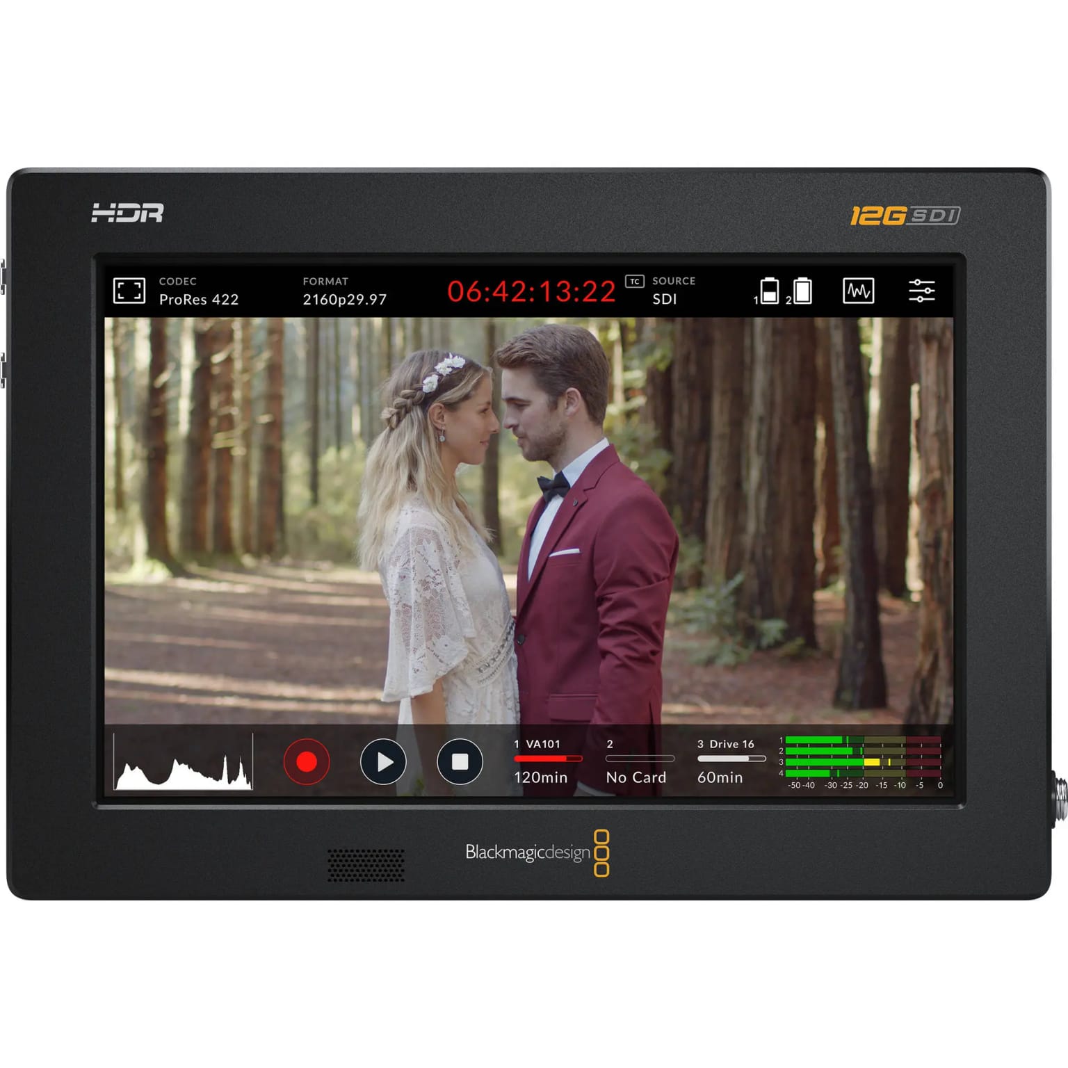 Blackmagic Design Video Assist 7" HDR Recording Monitor display