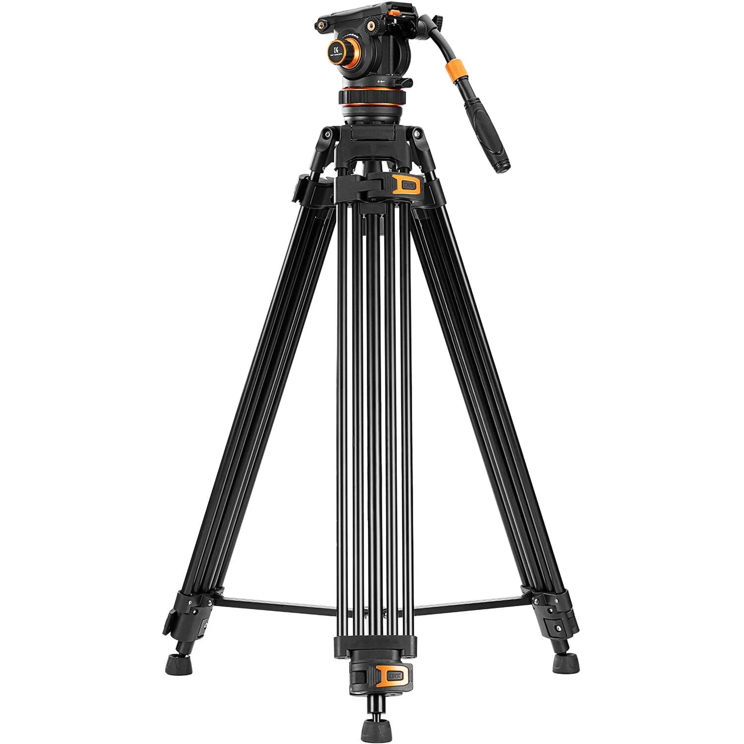 K&F Concept VA3 Heavy-Duty Aluminum Tripod with BV20 Fluid Head