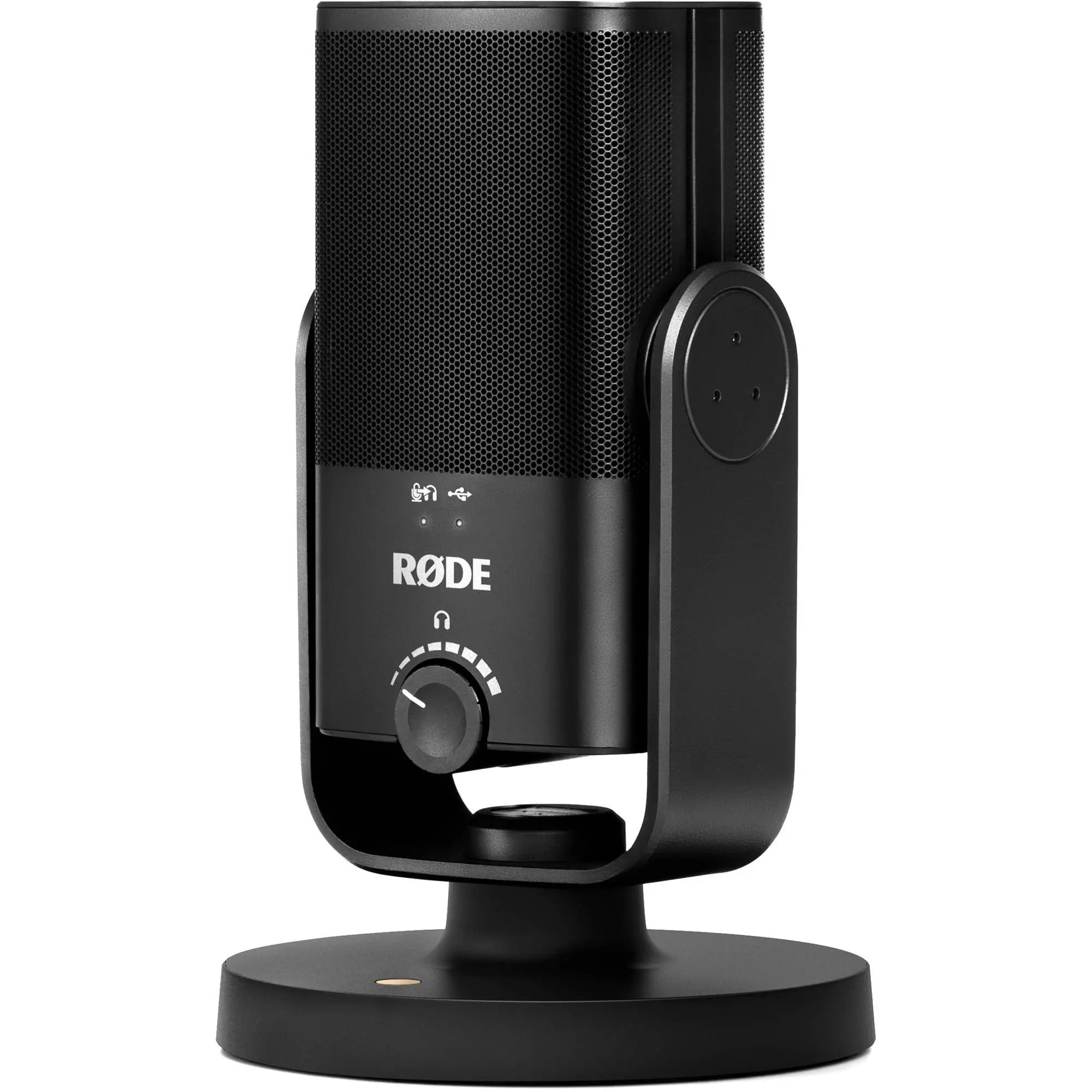 RODE NT-USB Mini USB Microphone on a stand