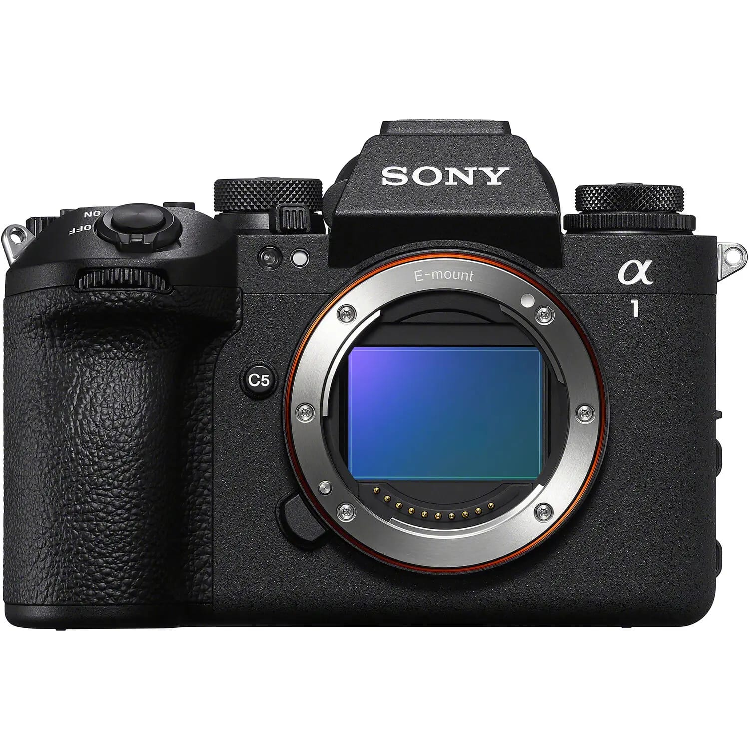 Sony a1 II Mirrorless Camera front view with E-mount